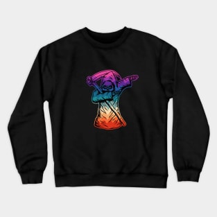 Ghost Dabbing Crewneck Sweatshirt